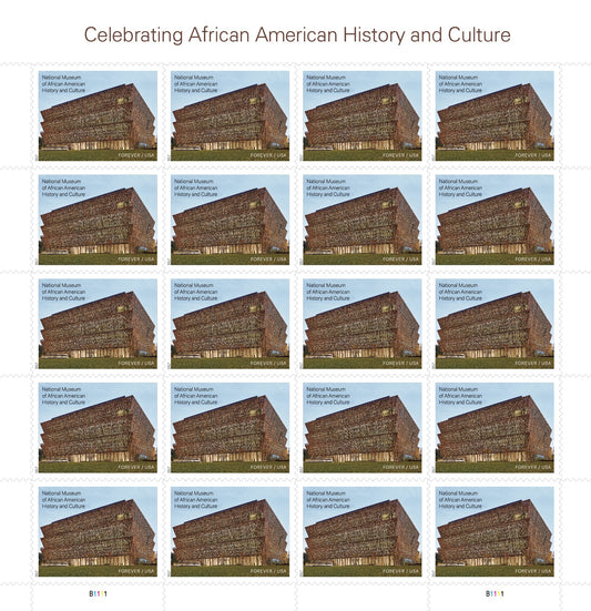 Celebrating African American History and Culture Forever Postage Stamps