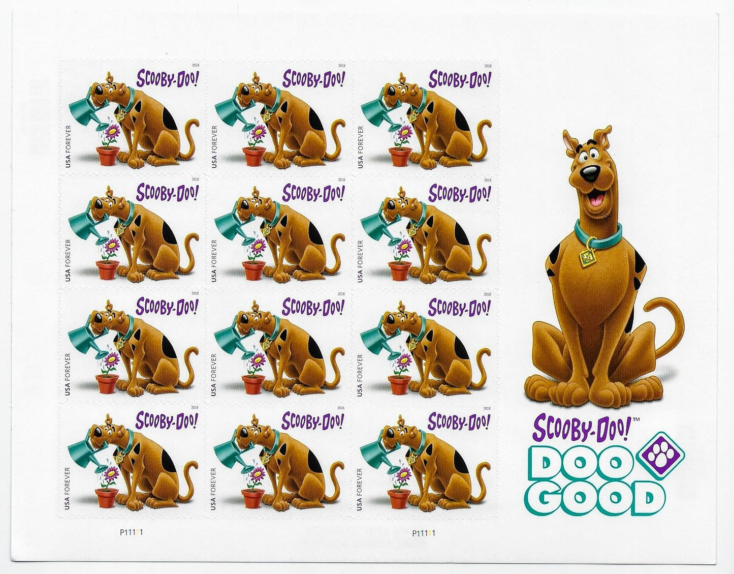 Scooby-Doo! Forever First Class Postage Stamps