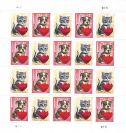 2023 Love Forever Postage Stamps - Mailboxes of Flushing
