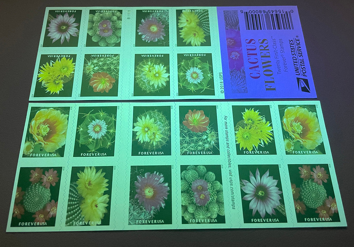 Cactus Flowers Forever First Class Postage Stamps - Mailboxes of Flushing