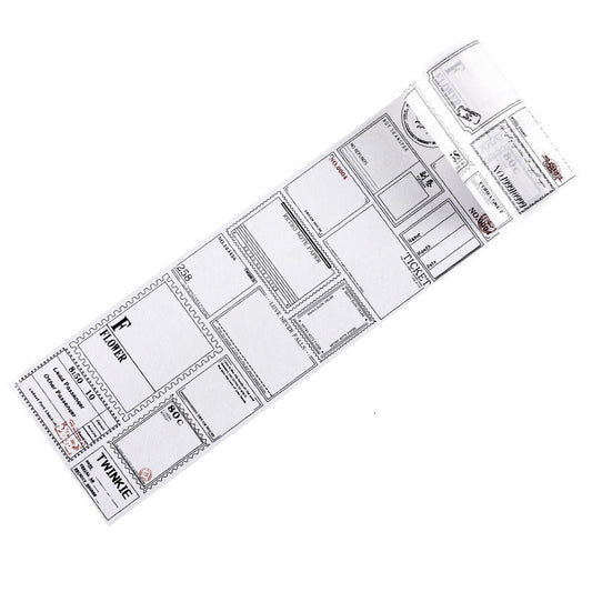 1pc 3M Frame Series Hand Account Tape Writable Paper Tape Landscaping Hand Account Material Sticker - Mailboxes of Flushing